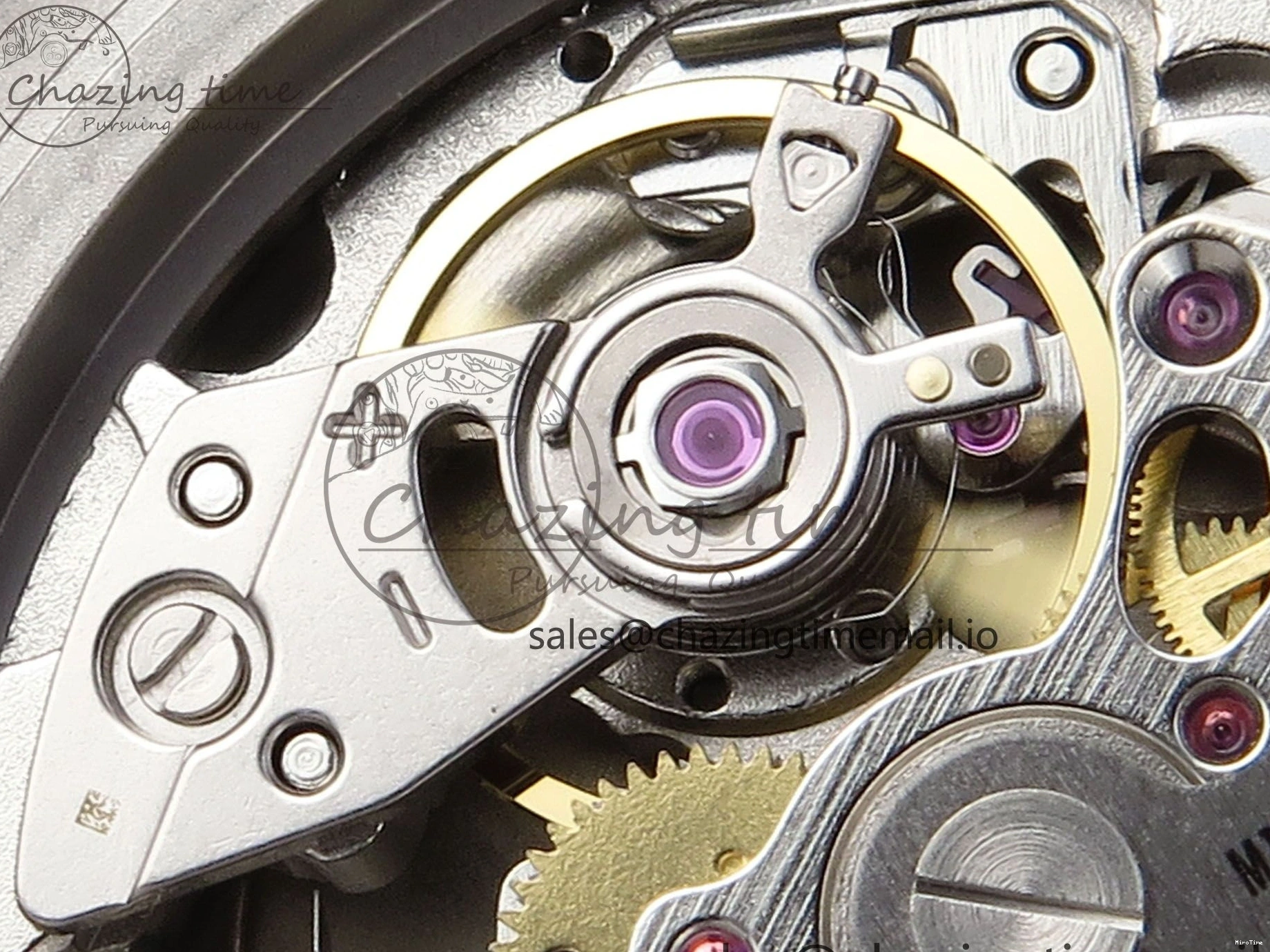 MIROTIME 0307 Durable Big Pilot IW329702 M+F 1:1 Best Edition Green Dial on Green Leather Strap MY 7006